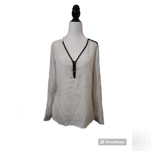 Como Black longsleeve top size M